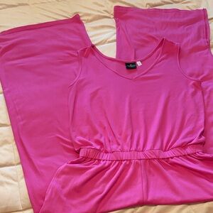 BumbleBella by Jill Martin pink jumpsuit